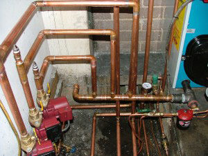 Piping on Oil Boiler change out
